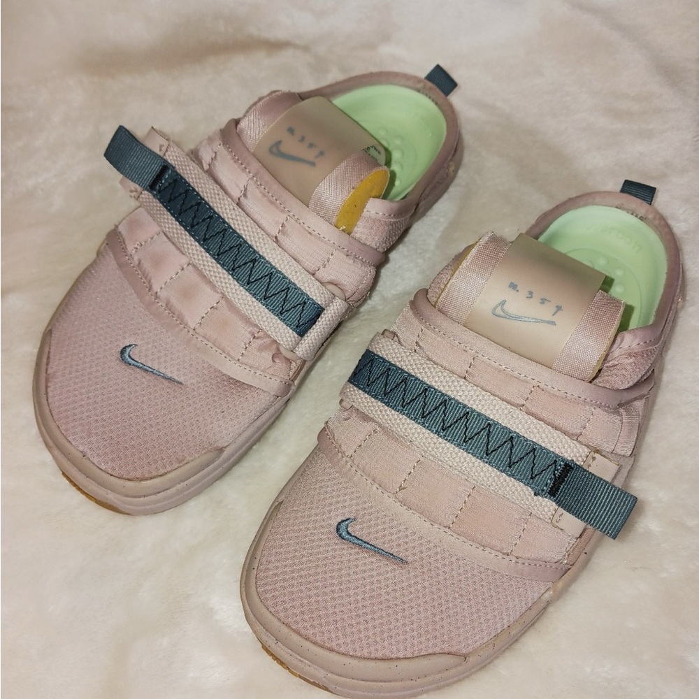 Nike Offline Stone Mauve Slip On Sandals Slides size#7